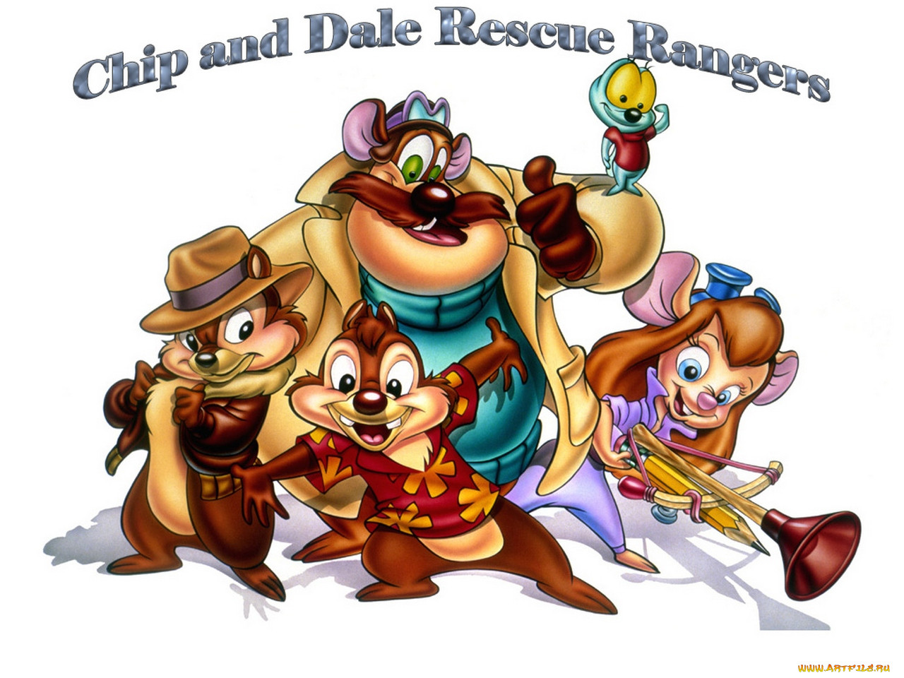 , chip, `n, dale, rescue, rangers